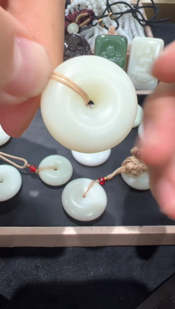 和田玉未镶嵌颈饰玉坠，多样性发货