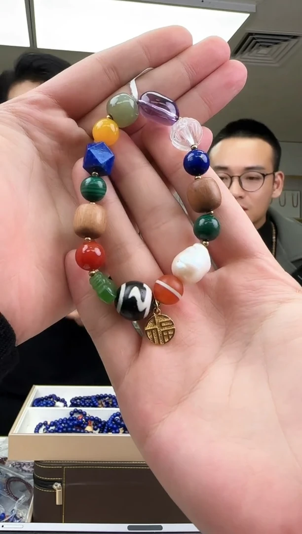 【闪购商品】青金石多宝手串未镶嵌