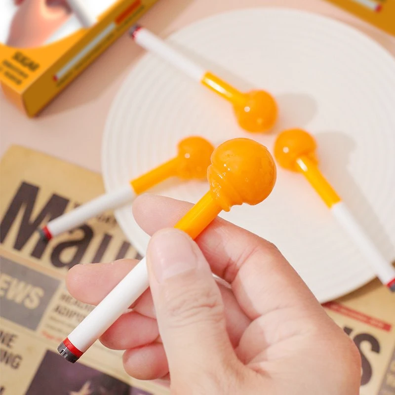 创意抽杆造型棒棒糖有趣搞笑校园休闲零食糖果