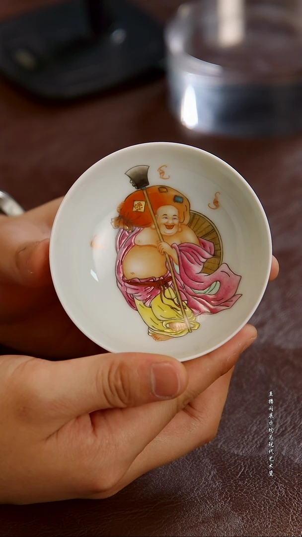 摆件景德镇陶东方现代艺术高端茶器花瓶摆件