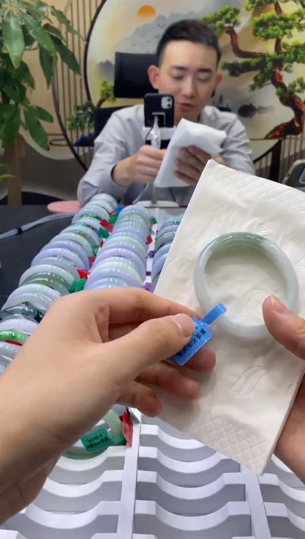 未镶嵌手镯翡翠8608