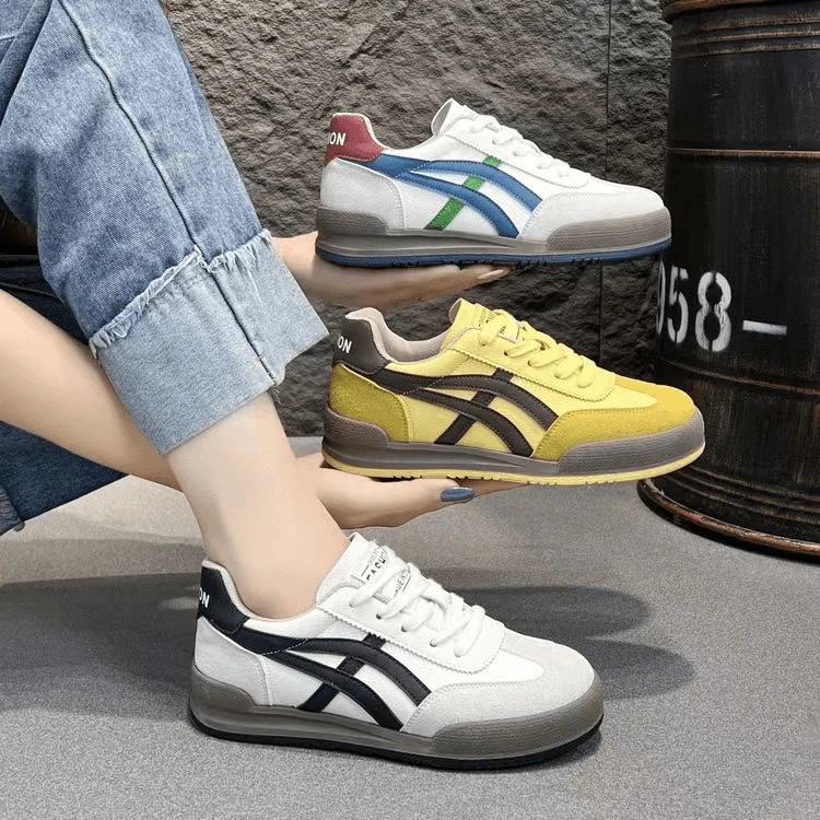 阿甘鞋女小白鞋女2024鞋子女新款爆款德训鞋运动百搭休闲板鞋单鞋