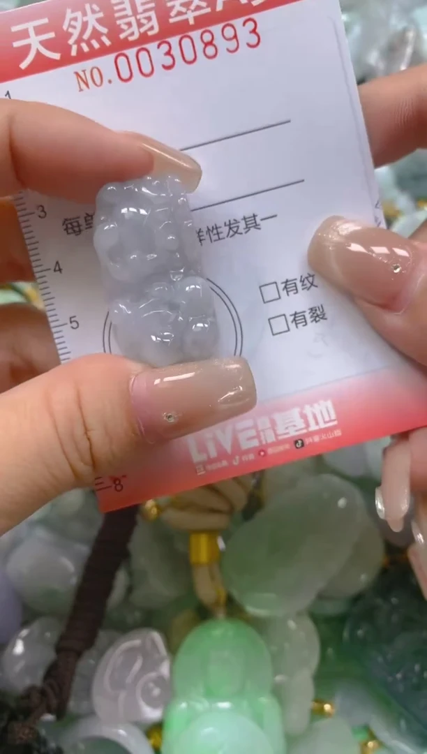 翡翠未镶嵌颈饰闪购0030893