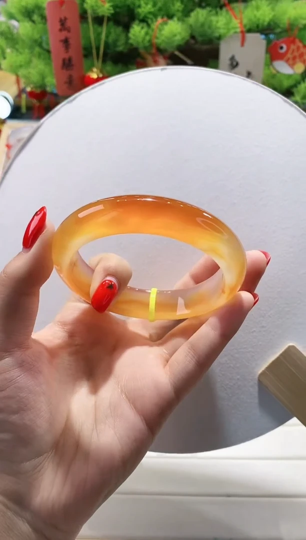 【闪购商品】玛瑙/玉髓手镯未镶嵌98-61.7