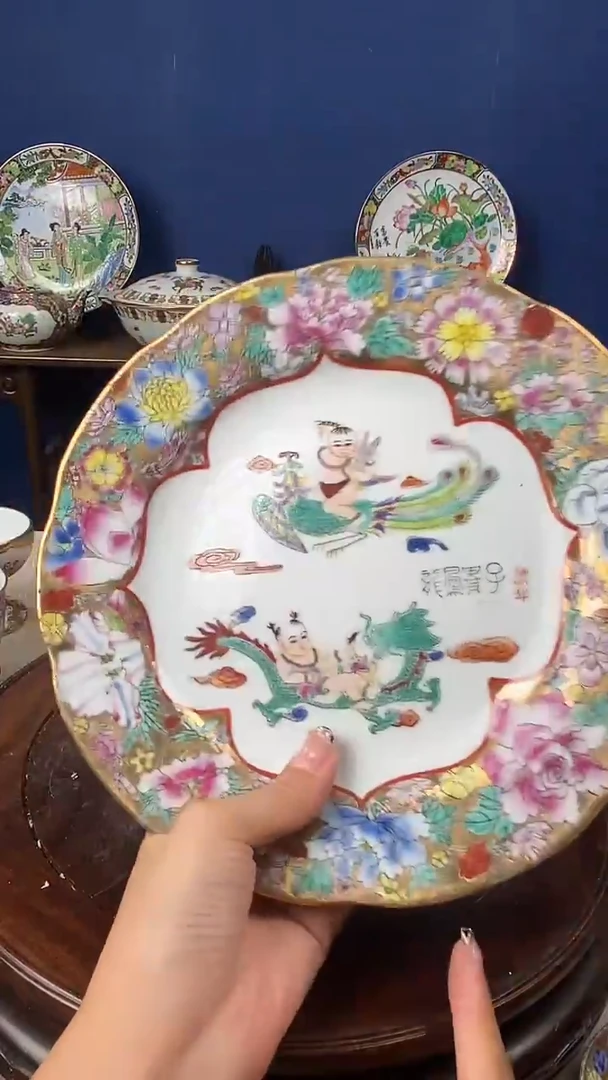 摆件微瑕景德镇厂瓷摆件单件