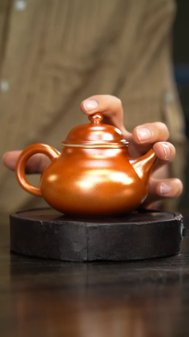 48柴房陶瓷柴烧金红容天