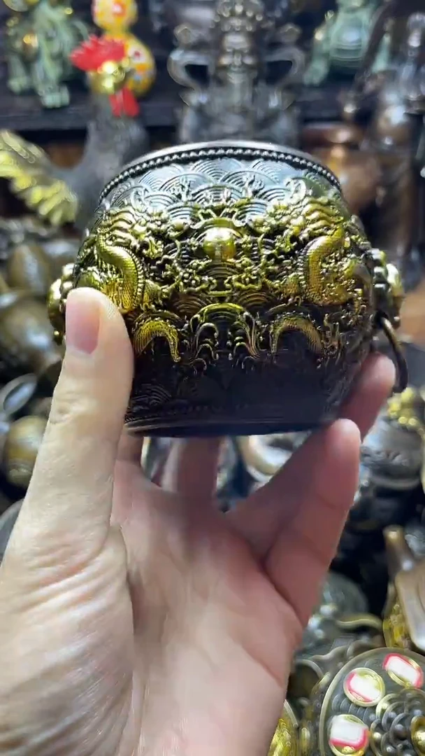 闪购链接，点击下单，有运费险，铜摆件