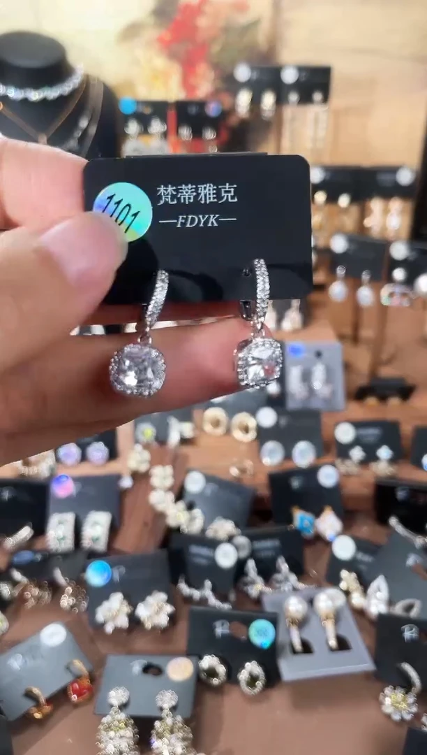 合金925银锆石梵1101
