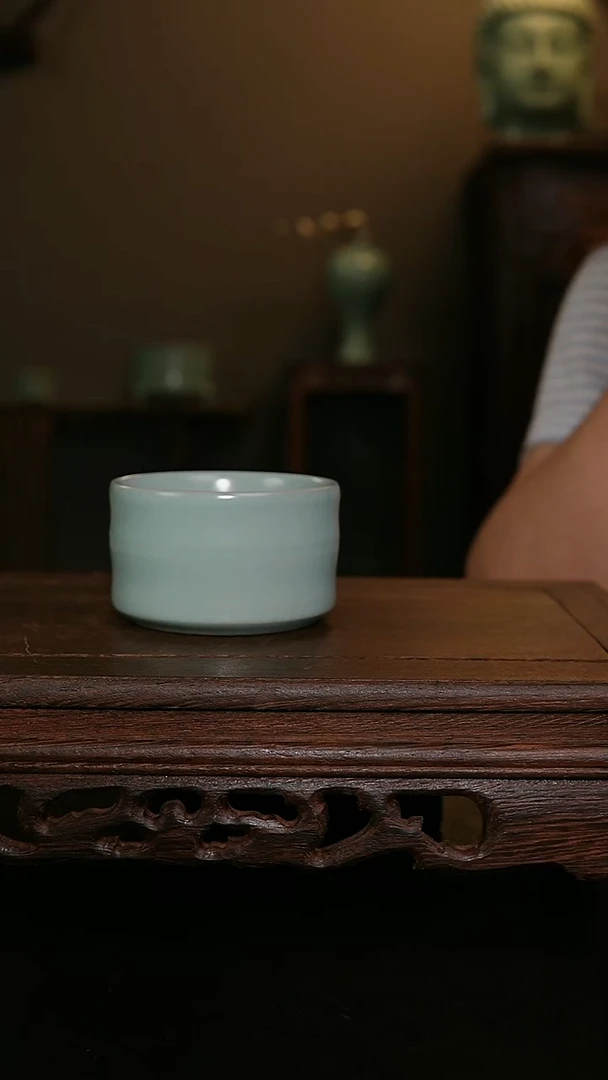 摆件王国奇手工竹节杯 印章