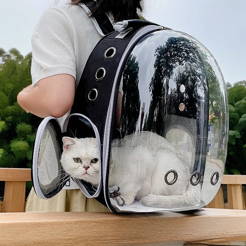 猫包外出便携猫背包大容量宠物双肩书包猫笼太空舱航空箱猫咪用品