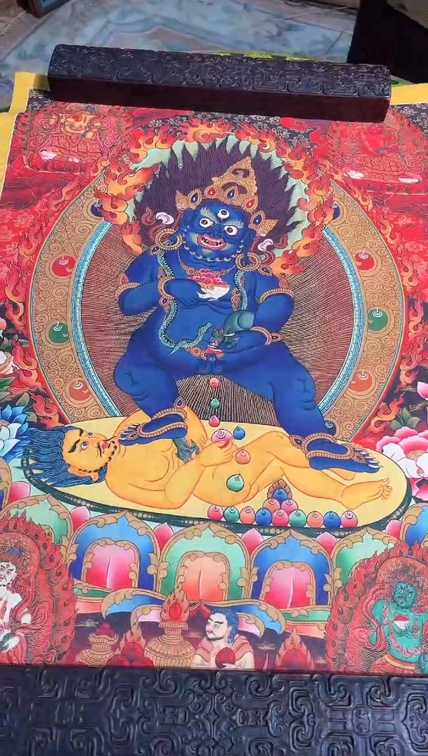 卷轴画天天的唐卡tk160