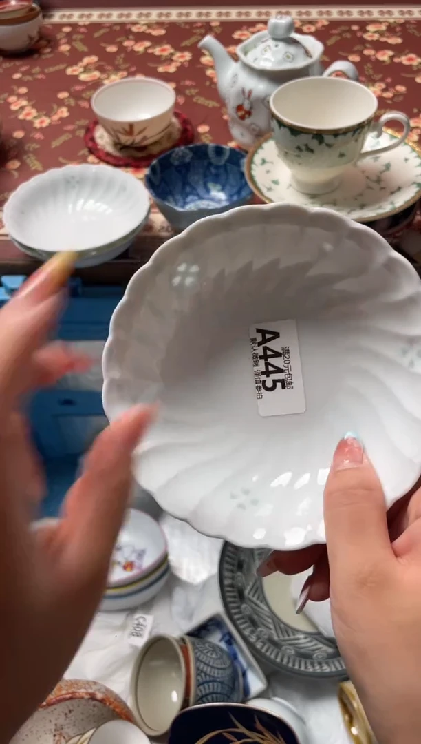 瓷片佑*子瓷器瓷器A445
