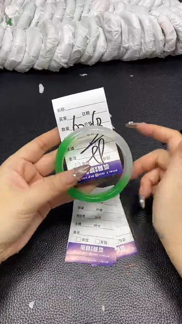 未镶嵌手镯石英质玉时尚美人镯62-63