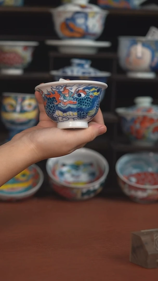 昨明麒麟压手杯  （清仓福利 ）