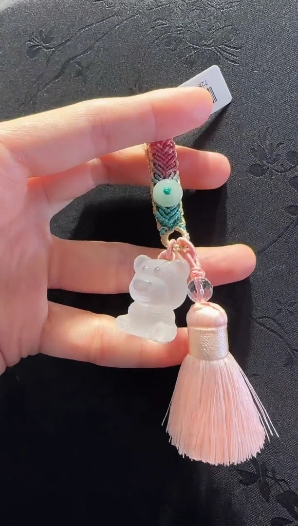 水晶手绳未镶嵌小熊款