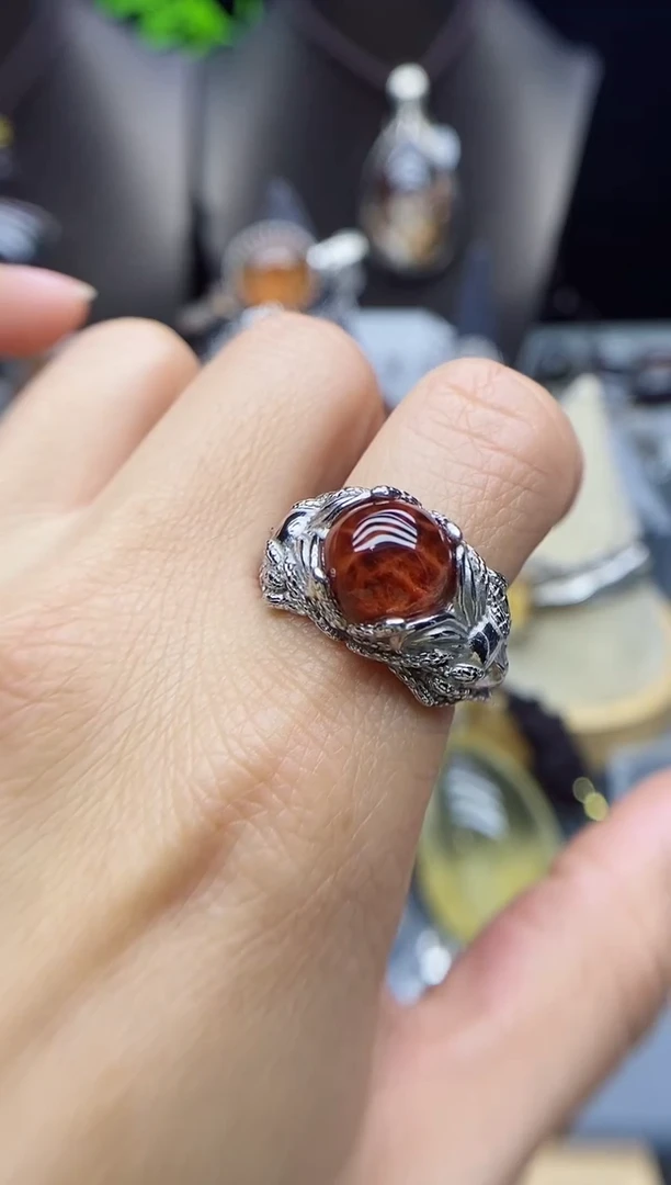 银S925镶嵌珠宝半成品水晶定制定制