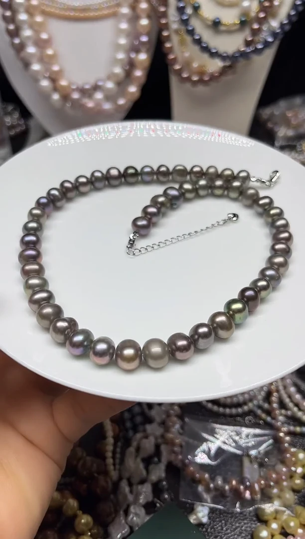 淡水珍珠未镶嵌颈饰多人