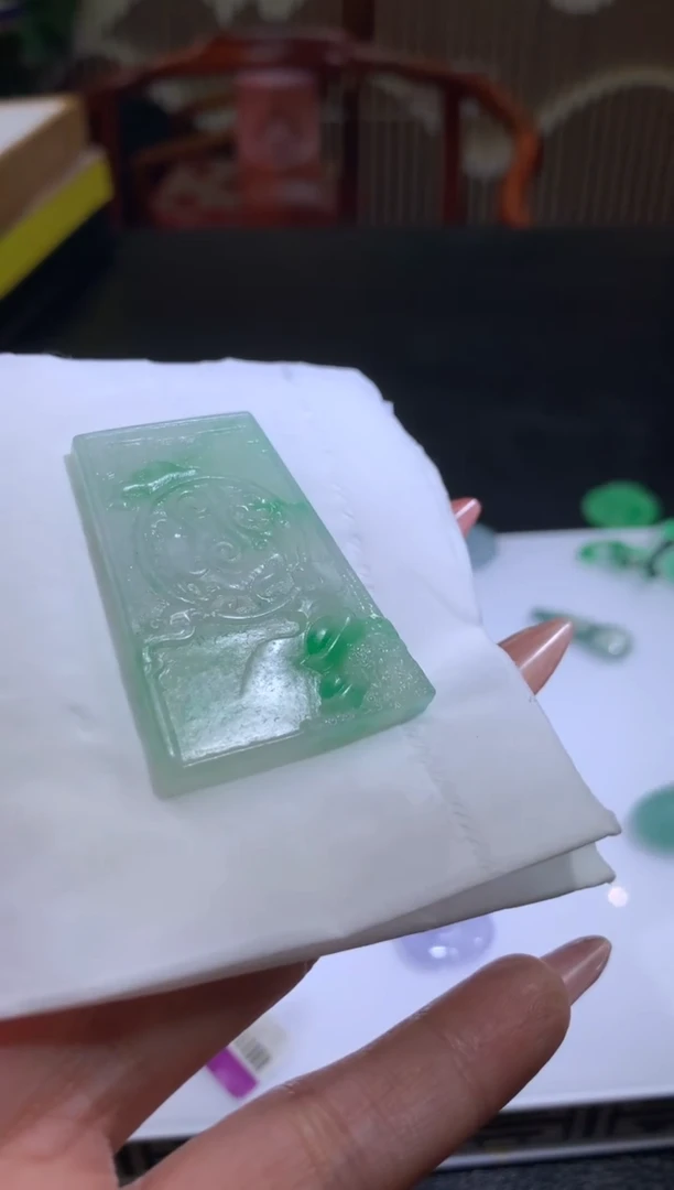 未镶嵌定制翡翠荷*翡翠