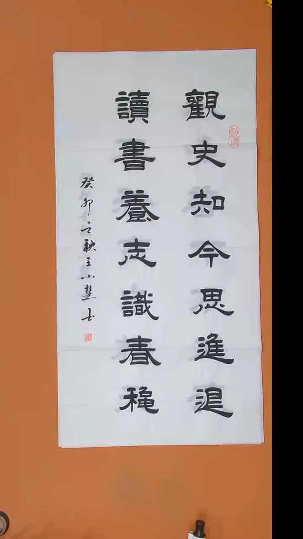 书法王小慧老师精美书法138*69