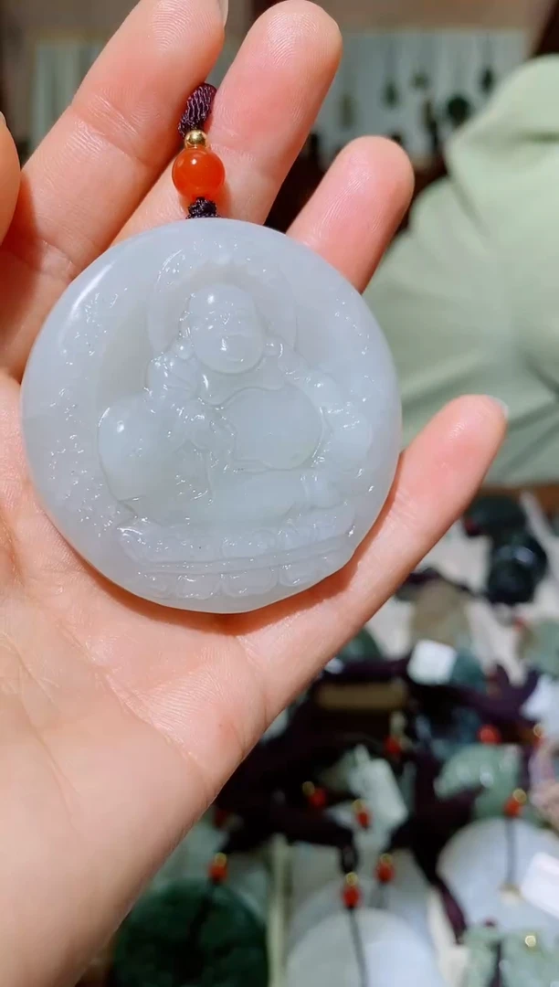 颈饰未镶嵌和田玉1