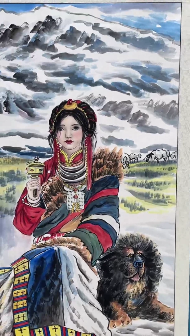 国画闪电购刘武绘画17