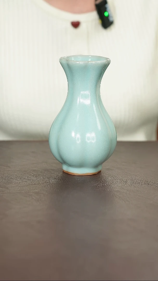 摆件瓷汝宋汝瓷原矿釉汝瓷