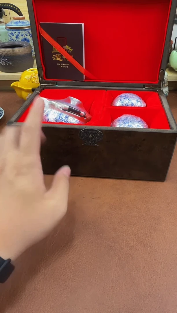 陶瓷茶具摆件旅行套组