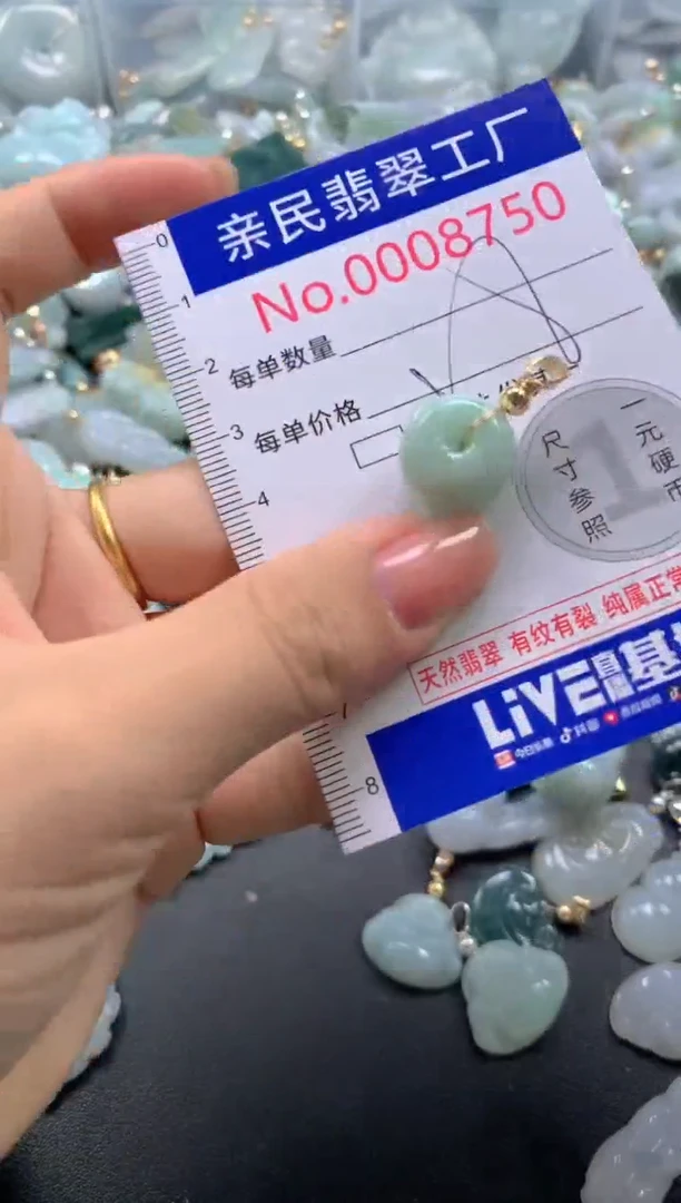 颈饰未镶嵌翡翠8750