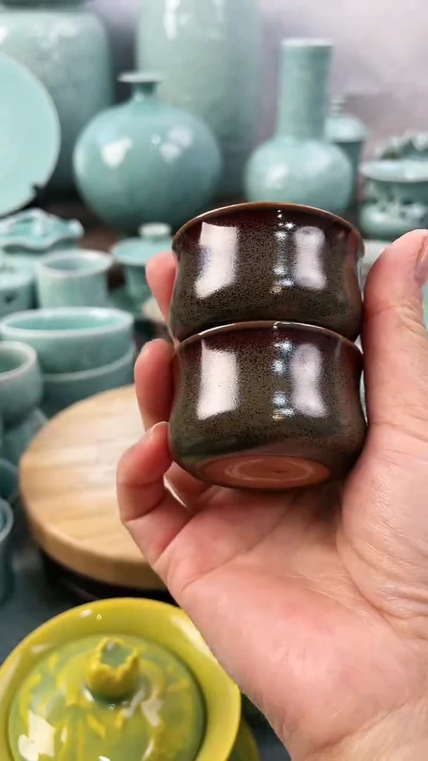 【闪购商品】2个 特价 微瑕 慧仙青瓷