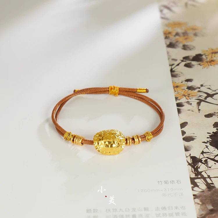 足金999富甲天下盘缠手绳 G90384