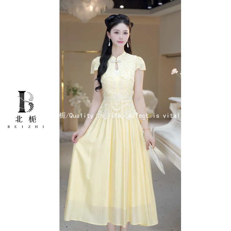 【北栀】新款国风旗袍连衣裙 814717