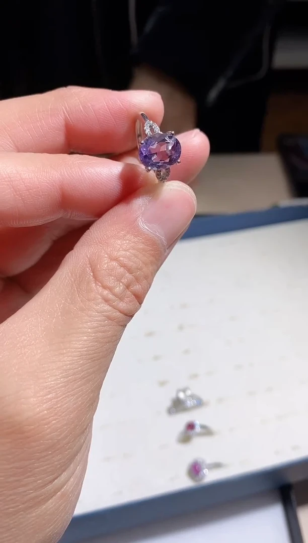 【闪购商品】水晶戒指未镶嵌多样性发其一【45】