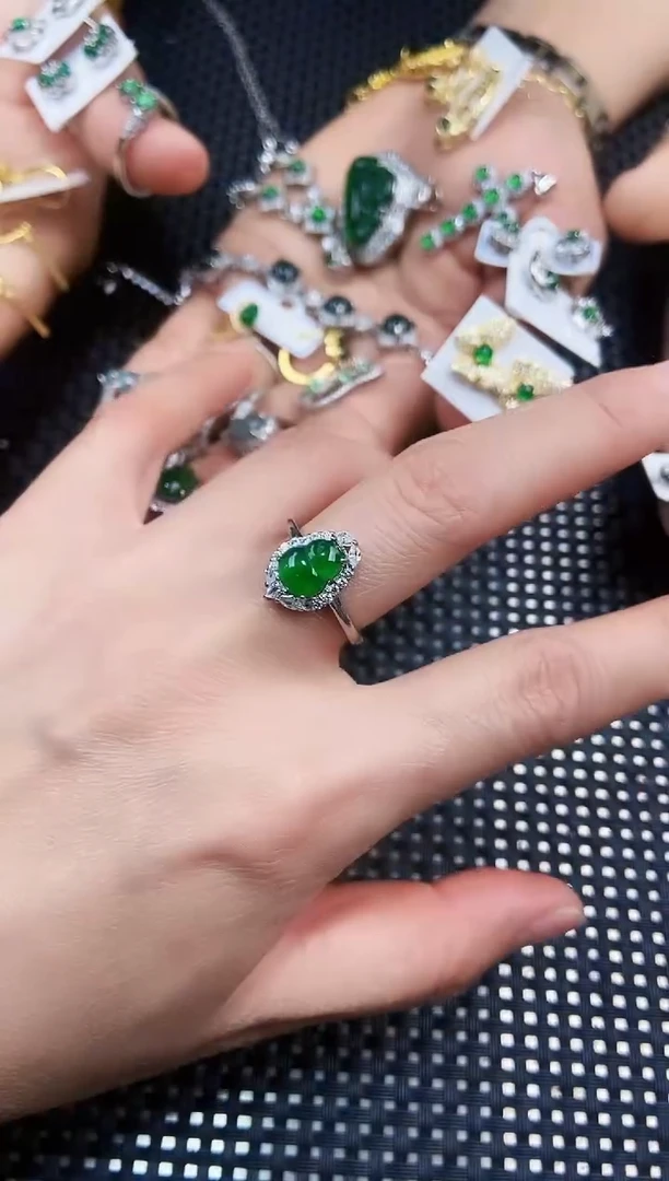 【闪购商品】翡翠戒指未镶嵌111111111