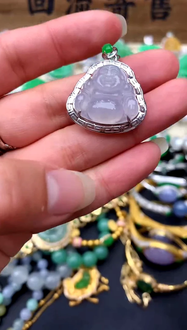 【闪购商品】翡翠颈饰18K金镶嵌402-中国好珍宝