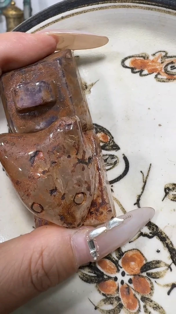 瓷片无**宇瓷片摆件摆件