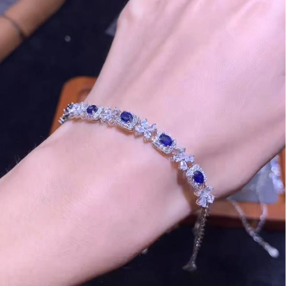 【逍遥】蓝宝石手链*001/36/多样性发/1件