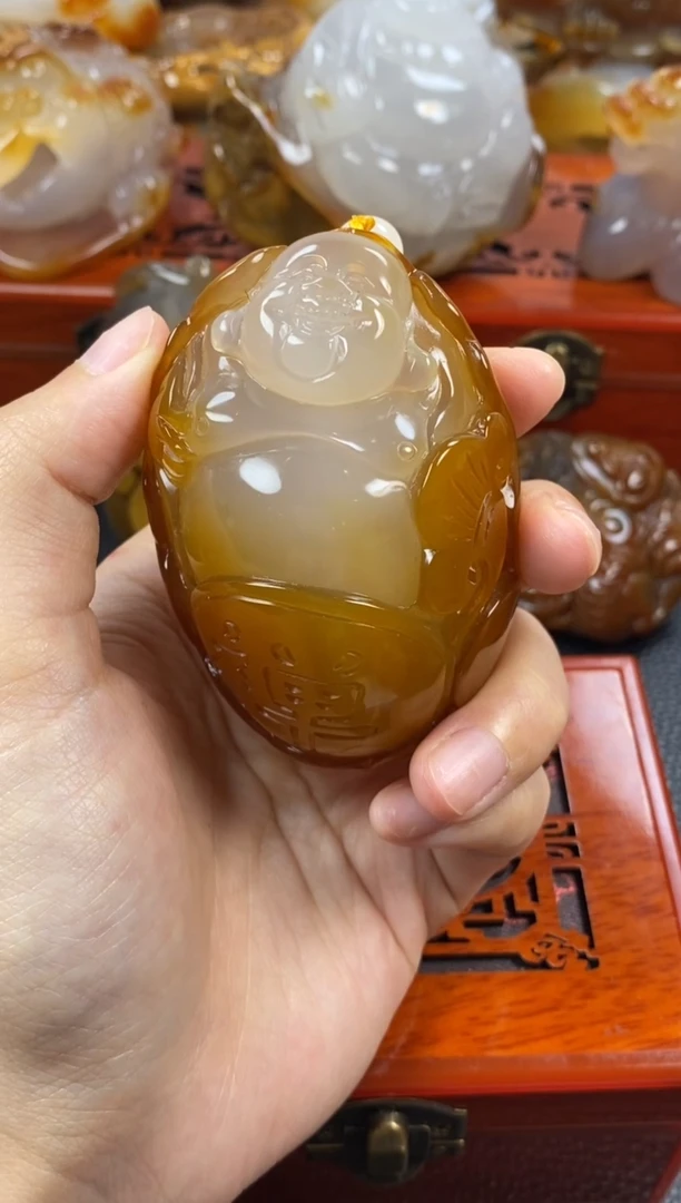 玛瑙/玉髓手把未镶嵌&****&1