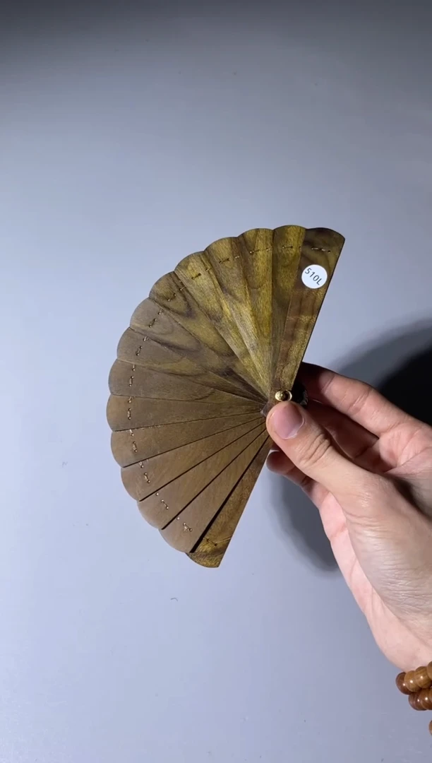 【闪购商品】金丝楠510号10cm金丝楠迷你扇