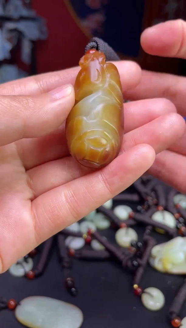 颈饰未镶嵌和田玉123