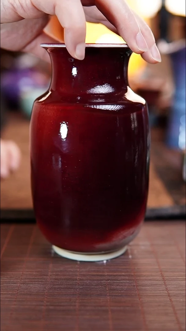 333 花瓶 玉石釉 何世超