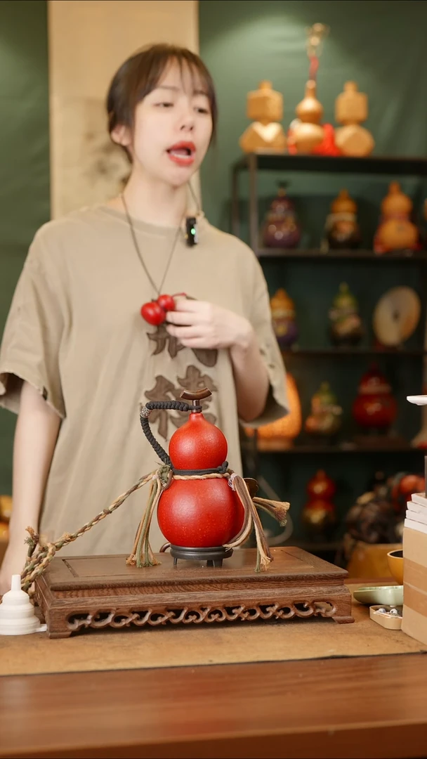 41号精品天然大漆酒葫芦一物一拍~