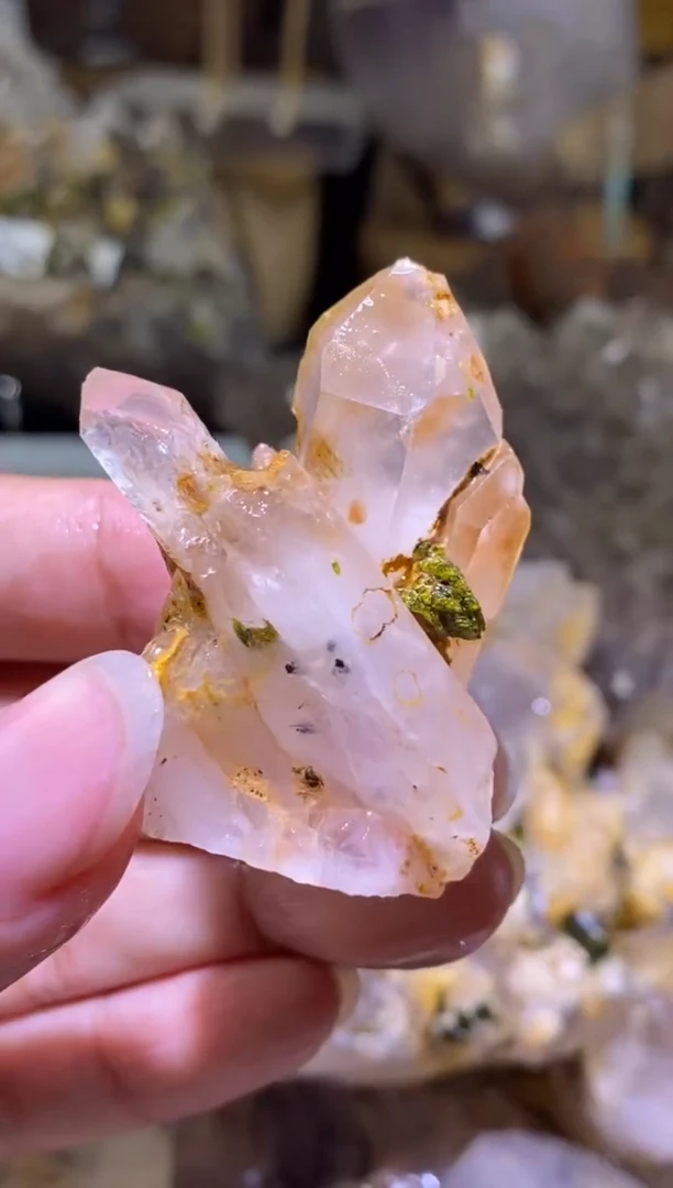 未镶嵌珠宝半成品水晶91号四川超七花园水晶簇