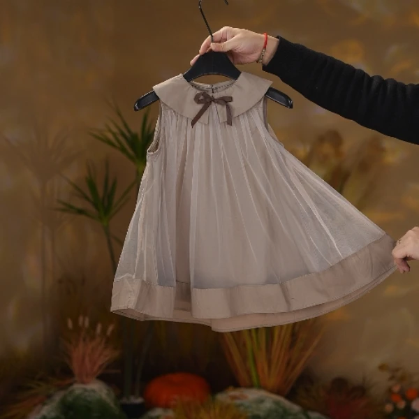 童装新款女童时尚韩版纱裙