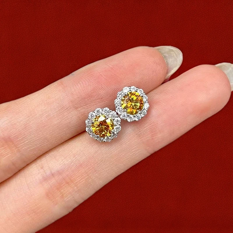 阿鲁沙-矿区高订气质925镀金女神耳饰585