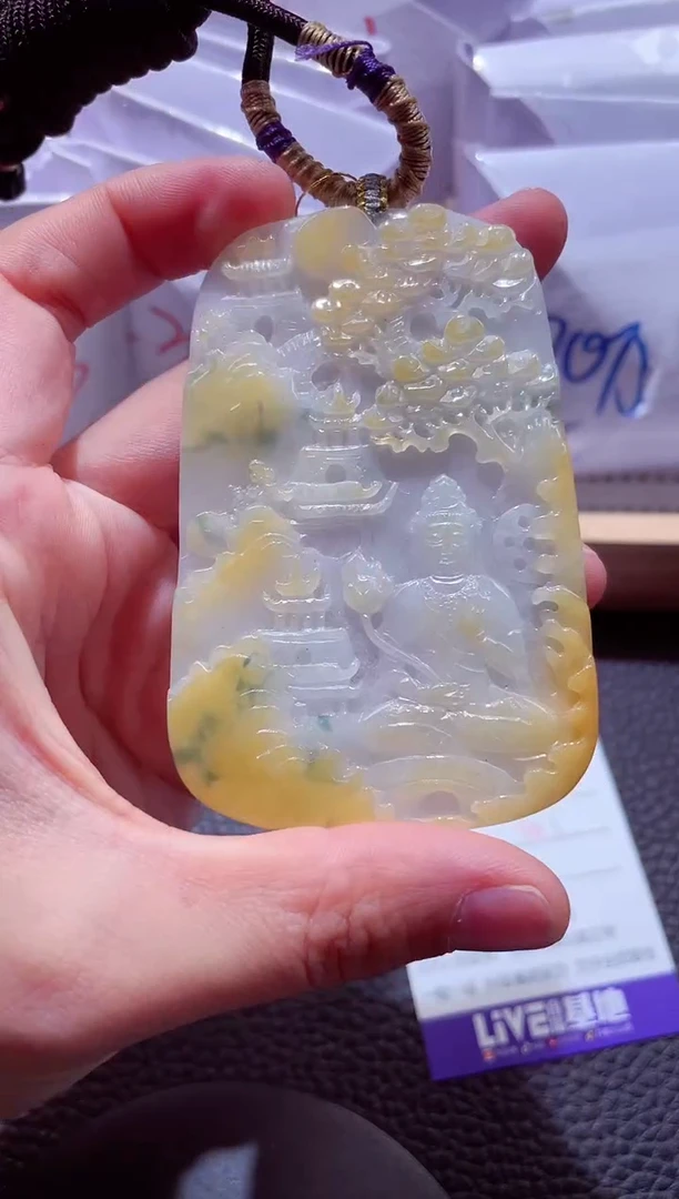 颈饰未镶嵌翡翠00000830大势至