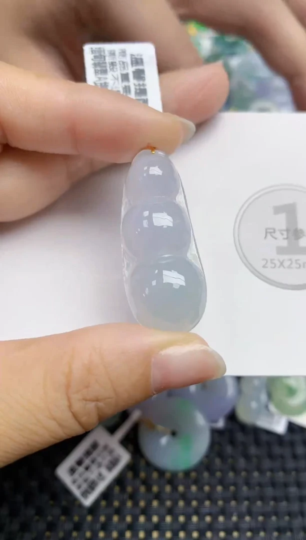 颈饰未镶嵌翡翠天然缅甸A货翡翠百元以上9元证书费自理