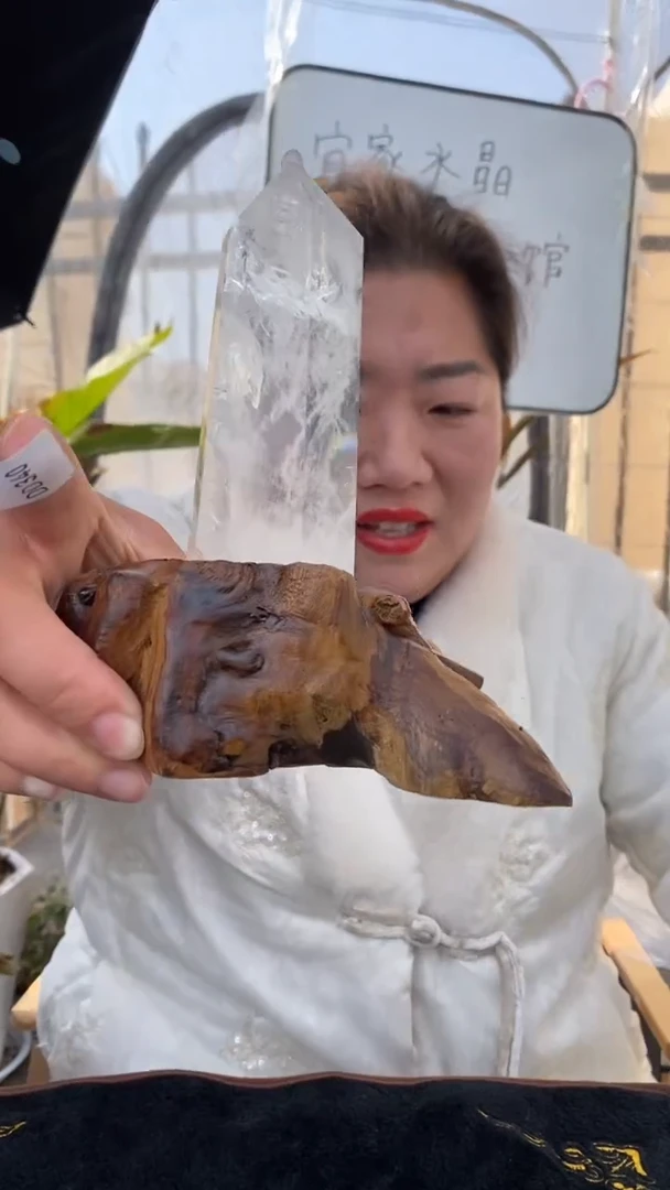 【闪购商品】水晶柱子未镶嵌白水晶柱子D340