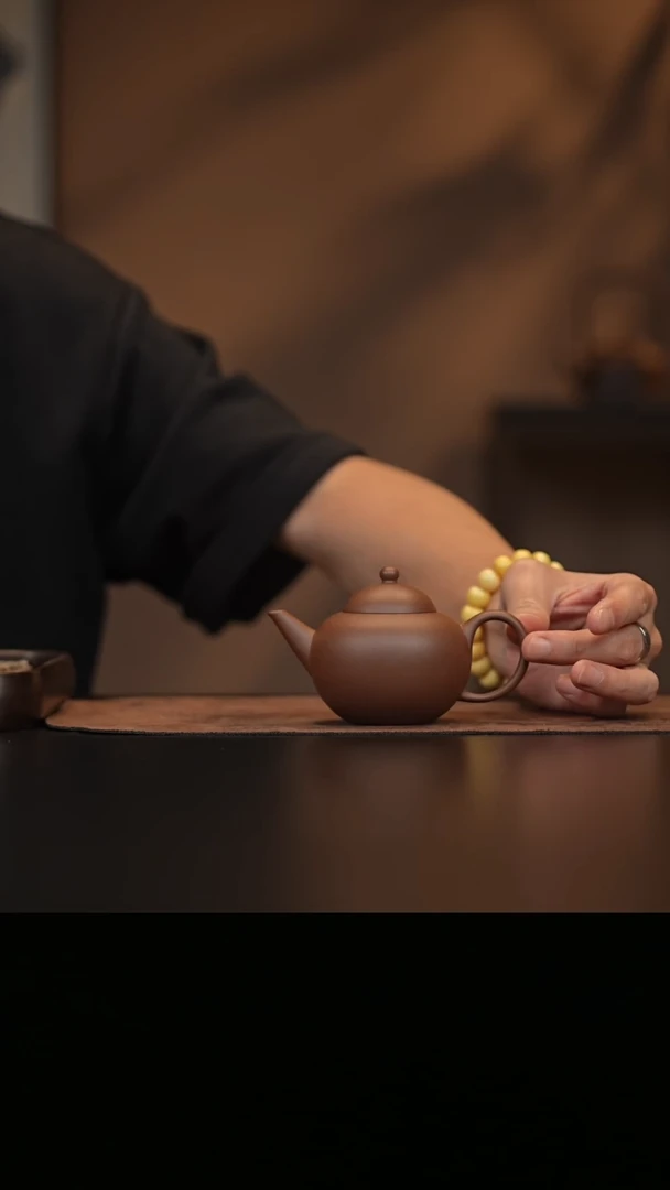 允禾斋 紫砂壶 珍宝水平 紫泥
