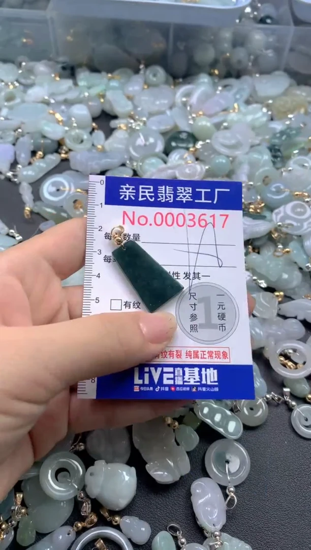 颈饰未镶嵌翡翠3617
