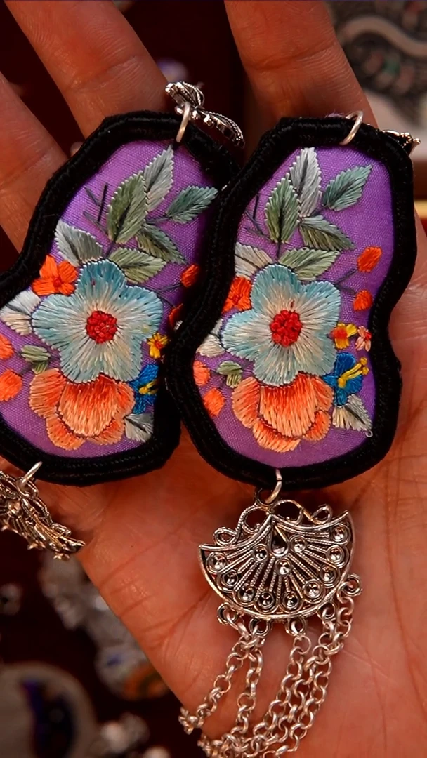 刺绣086  高吉文创 直播老绣